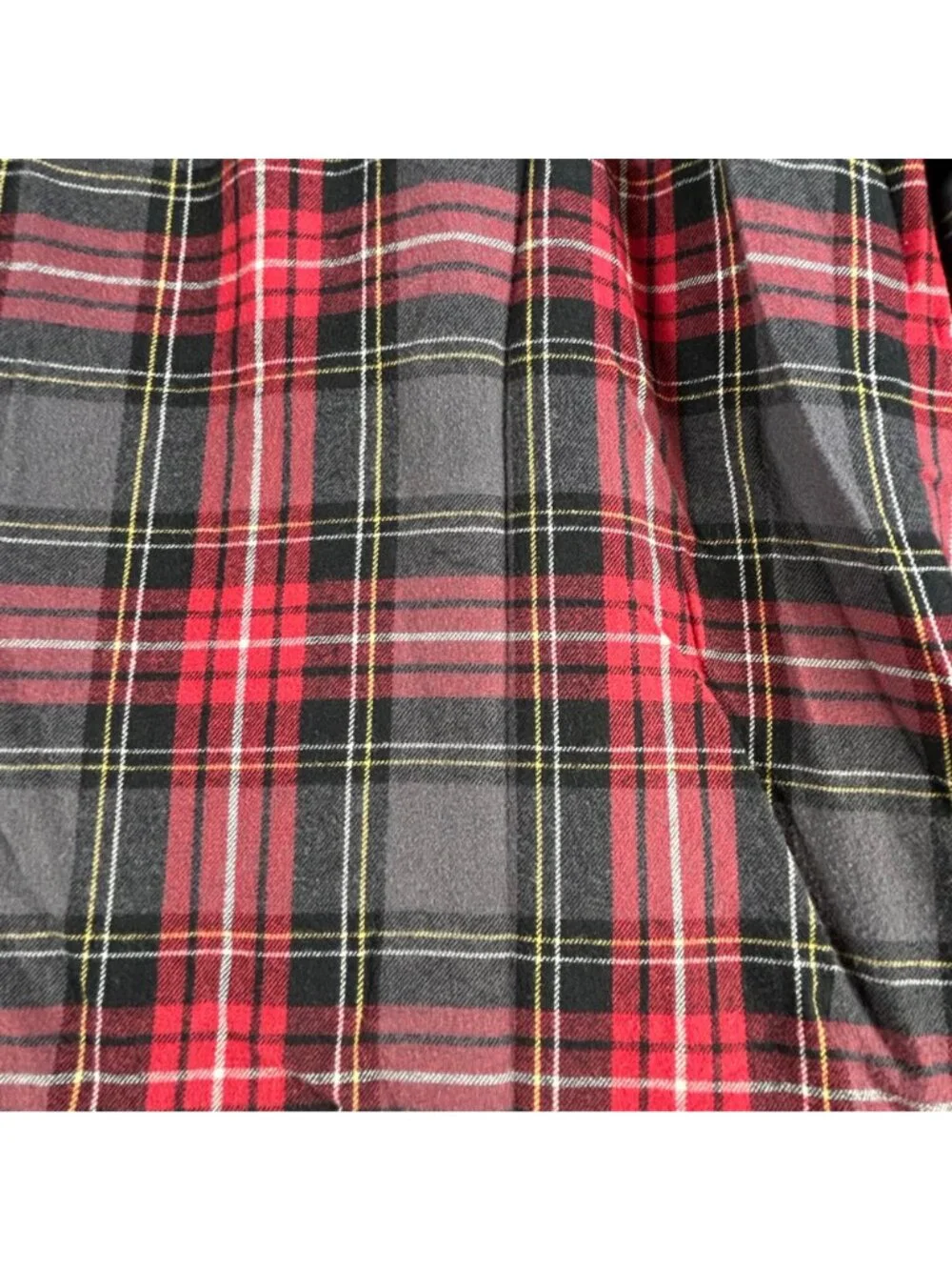 Wolverine Red & Black Plaid Shacket Mens XL Sherpa Lined Flannel Zip Work Wear